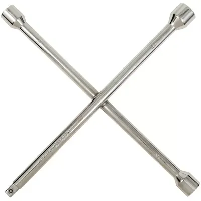 Clé en croix KS TOOLS - avec 3 extrémités 6 pans de 17, 19 et 21 mm (1/2 pouce)