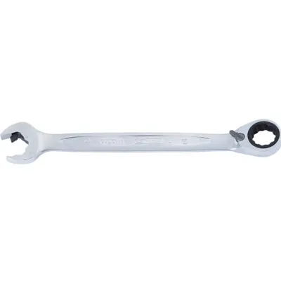 Clé mixte à cliquet réversible KS TOOLS modèle DUO GEAR - 8mm - 12 pans - L.140mm