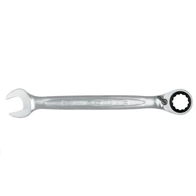 Clé mixte à cliquet réversible KS TOOLS modèle GEARPLUS - 9mm - 12 pans - L.150mm