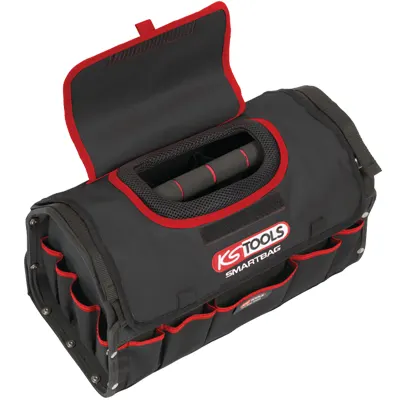 Sac à bandoulière SMARTBAG vide KS TOOLS avec 2 boites de rangement - L.420 x l.230 x h.260 mm