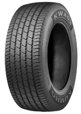 Pneu poids lourd essieu directeur et remorque KUMHO 385/65R22.5 164K WA03 3PMSF TL