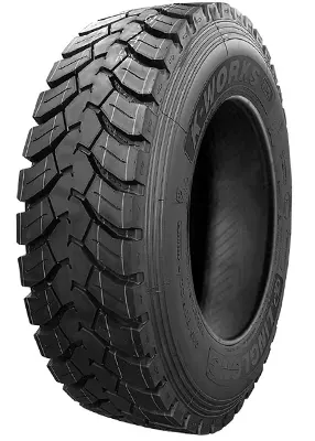 Pneu poids lourd essieu moteur LINGLONG 13R22.5 156K KMD-406 3PMSF TL
