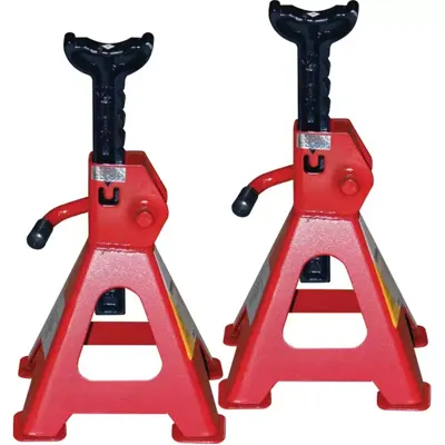2 chandelles à crémaillère - charge max 2T - h.275 à 420 mm