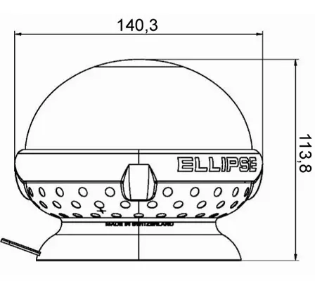 Diagramme de dimensions