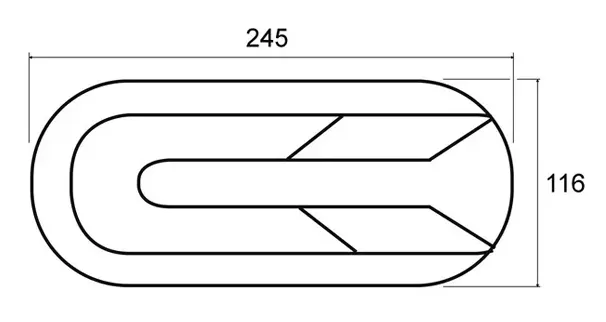 Diagramme de dimensions