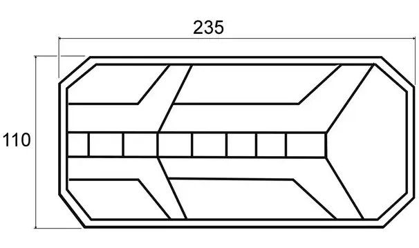 Diagramme de dimensions