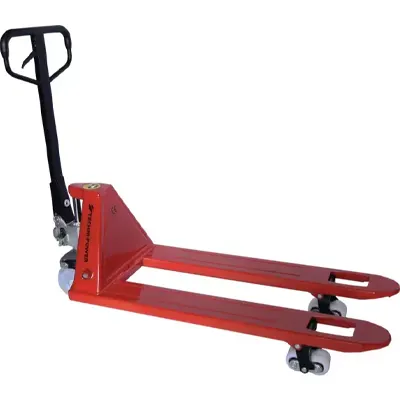 Transpalette manuel TECHNI-POWER - charge max 2,5T - longueur de fourche 1150mm - hauteur 85 à 200 mm