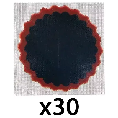 30 rustines rondes n°2 TIP-TOP pour chambre à air - d.45mm - en boite