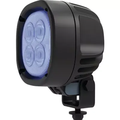 Feu de pulvérisation bleu TYRI modèle BLUEBEAM 1010 - 4 leds 15W - intensité 10000 candelas